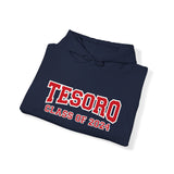 Gildan Unisex Heavy Blend Hooded Sweatshirt 18500 - Tesoro Class of 2024