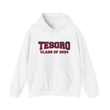 Gildan Unisex Heavy Blend Hooded Sweatshirt 18500 - Tesoro Class of 2024