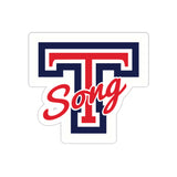Die-Cut Stickers - T Song