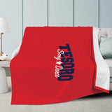 Micro Fleece Blanket D43 (Red) – Tesoro Song Dance