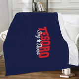 Micro Fleece Blanket D43 (Navy) – Tesoro Song Dance