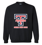Gildan Unisex Heavy Blend Crewneck Sweatshirt 18000 - Swim and Dive (Large Logo)