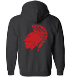 Gildan Unisex Heavy Blend Full Zip Hooded Sweatshirt 18600 - GGHS Choir (Design on Back Only)
