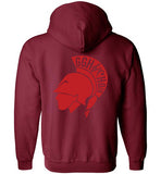 Gildan Unisex Heavy Blend Full Zip Hooded Sweatshirt 18600 - GGHS Choir (Design on Back Only)