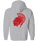 Gildan Unisex Heavy Blend Full Zip Hooded Sweatshirt 18600 - GGHS Choir (Design on Back Only)