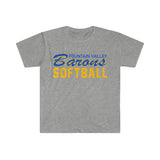 Gildan Unisex Softstyle T-Shirt 64000 - FV Barons Softball
