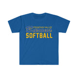 Gildan Unisex Softstyle T-Shirt 64000 - FV Barons Softball