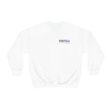 Gildan Unisex Heavy Blend Crewneck Sweatshirt 18000 - Portola Est. 2016/Bulldogs (Front/Back)
