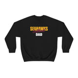Gildan Unisex Heavy Blend Crewneck Sweatshirt 18000 - Seahawks Softball Dad