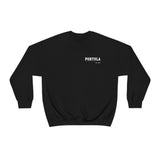Gildan Unisex Heavy Blend Crewneck Sweatshirt 18000 - Portola Est. 2016/Bulldogs (Front/Back)