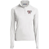 Sport-Tek Ladies’ 1/2 Zip Raglan Performance Pullover (LST850) – Lady Rebels Tennis