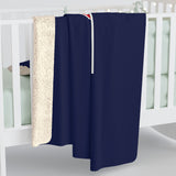 Sherpa Fleece Blanket (Navy) - T Song