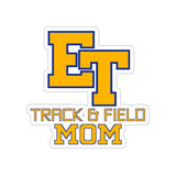 Die-Cut Stickers - ET Track & Field Mom