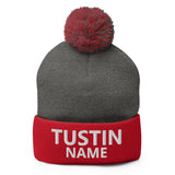 Sportsman Pom Pom Knit Beanie (SP15) – Tustin (Personalize)