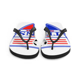 Flip-Flops - Big Shield on White