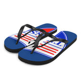 Flip-Flops - Shield on Blue