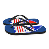 Flip-Flops - Shield on Blue