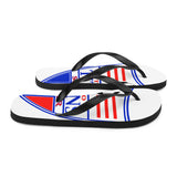 Flip-Flops - Big Shield on White