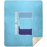 Premium Sherpa Blanket 50x60 - Uni Vocal Music