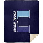 Premium Sherpa Blanket 50x60 - Uni Vocal Music