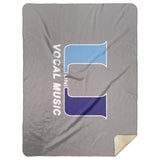 Premium Sherpa Blanket 60x80 - Uni Vocal Music