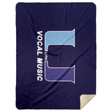 Premium Sherpa Blanket 60x80 - Uni Vocal Music