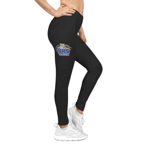 Women's Casual Leggings (Black) - VHS Flag Football – Do'gain Gear