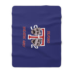 Sherpa Fleece Blanket (Navy) - Tesoro Theatre Arts