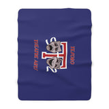 Sherpa Fleece Blanket (Navy) - Tesoro Theatre Arts