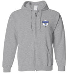 Gildan Unisex Heavy Blend Full Zip 18600 - Boys Soccer Shield