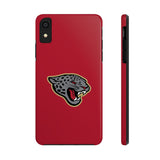 iPhone/Samsung Tough Cases (Red) - Jaguar