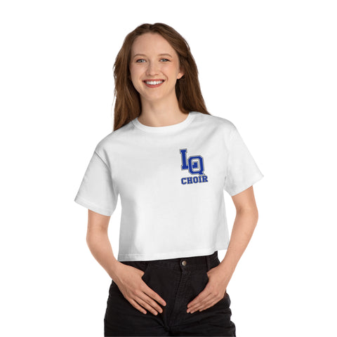 Champion Women's Heritage Cropped T-Shirt - LQ Choir (Pocket)