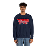 Gildan Unisex Heavy Blend™ Crewneck Sweatshirt 18000 - Tesoro Titans