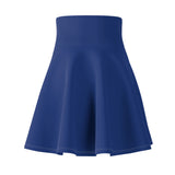 Women's Skater Skirt (Blue) - ET Soundsation