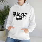 Gildan Unisex Heavy Blend™ Hooded Sweatshirt 18500 - Grizzly Softball Mom