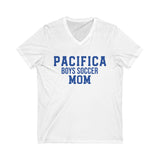 Bella+Canvas Unisex Jersey Short Sleeve V-Neck Tee 3005 - Pacifica Boys Soccer Mom