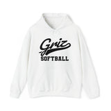 Gildan Unisex Heavy Blend™ Hooded Sweatshirt 18500 - Griz Softball