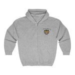 Gildan Unisex Heavy Blend™ Full Zip Hooded Sweatshirt - Grizzlies FFB