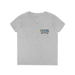 Gildan Ladies' V-Neck T-Shirt 5V00L - Tigers Cheer (Pocket)