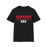 Gildan Unisex Softstyle T-Shirt 64000 - Warriors Track and Field Dad