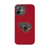 iPhone/Samsung Tough Cases (Red) - Jaguar