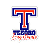 Die-Cut Stickers - Tesoro Song & Dance (Blue)