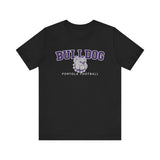 Bella+Canvas Unisex Jersey Short-Sleeve Tee 3001 - Bulldog Football