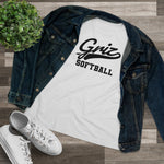 Bella+Canvas Ladies' Premium Tee 6400 - Griz Softball