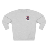 Lane Seven Unisex Premium Crewneck Sweatshirt LS14004 - YL Lacrosse (Pocket)