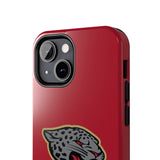 iPhone/Samsung Tough Cases (Red) - Jaguar