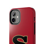 iPhone/Samsung Tough Cases (Red) - S