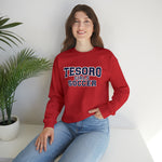 Gildan Unisex Heavy Blend™ Crewneck Sweatshirt 18000 - Tesoro Girls Soccer