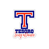 Die-Cut Stickers - Tesoro Song & Dance (Blue)