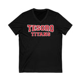 Bella+Canvas Unisex Jersey Short Sleeve V-Neck Tee 3005 - Tesoro Titans